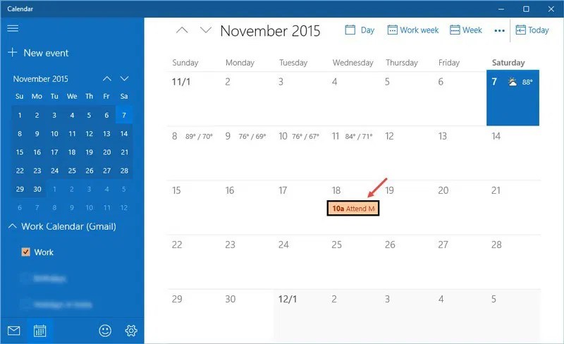 Sync Google Calendar with the Calendar App in Windows 10