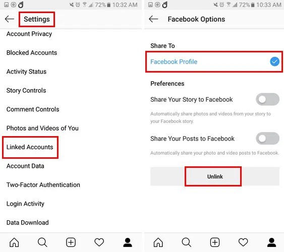 How Do I Delete My Instagram Account Connected To Facebook