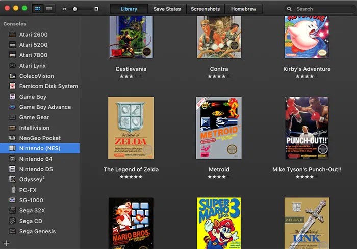 Emulating SNES, NES and N64 Games In Mac OS X