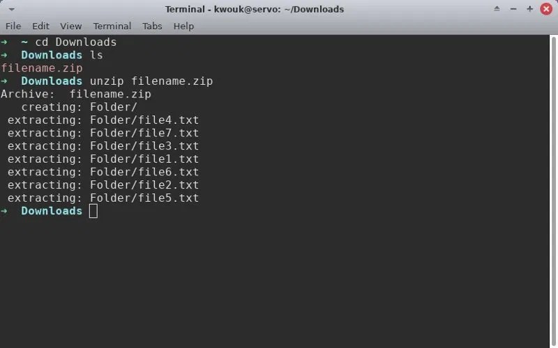 How to Extract Zip Files in Linux Make Tech Easier