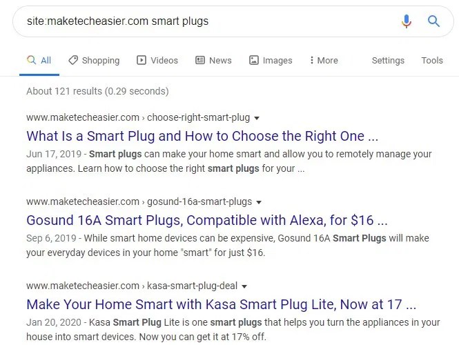 How to Use Google Effectively to Search a Specific Site Make Tech Easier
