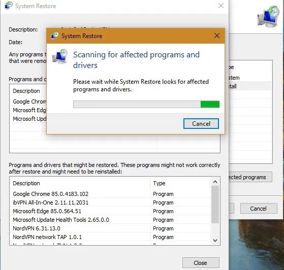 What System Restore Can and Cannot Do to Your Windows