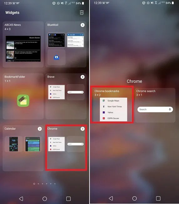 How to Add Chrome pages and Bookmarks to the Home Screen on Android