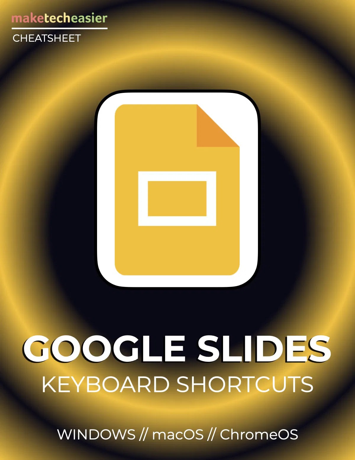 Google Slides Keyboard Shortcuts Make Tech Easier