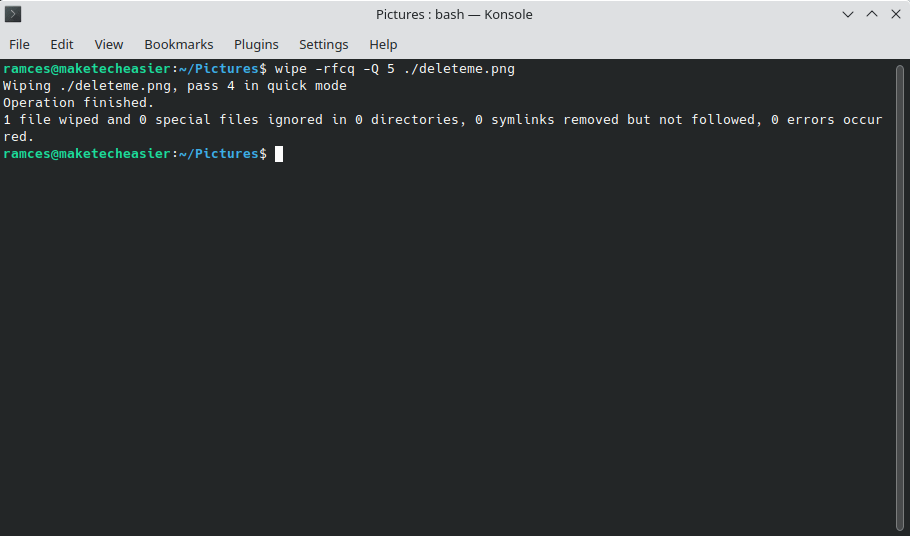 8 Simple Ways to Securely Delete Files in Linux Make Tech Easier