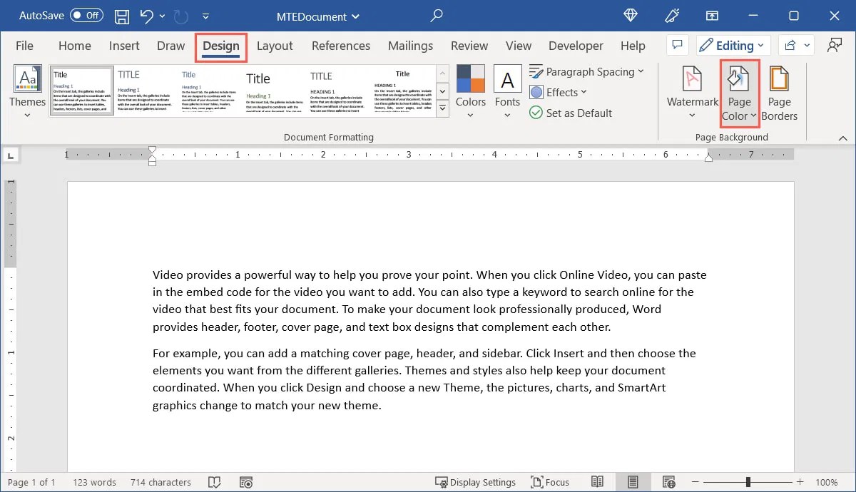 How to Add a Background in Microsoft Word Make Tech Easier
