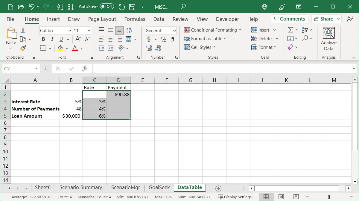 How to Use the WhatIf Analysis Tools in Microsoft Excel Make Tech Easier