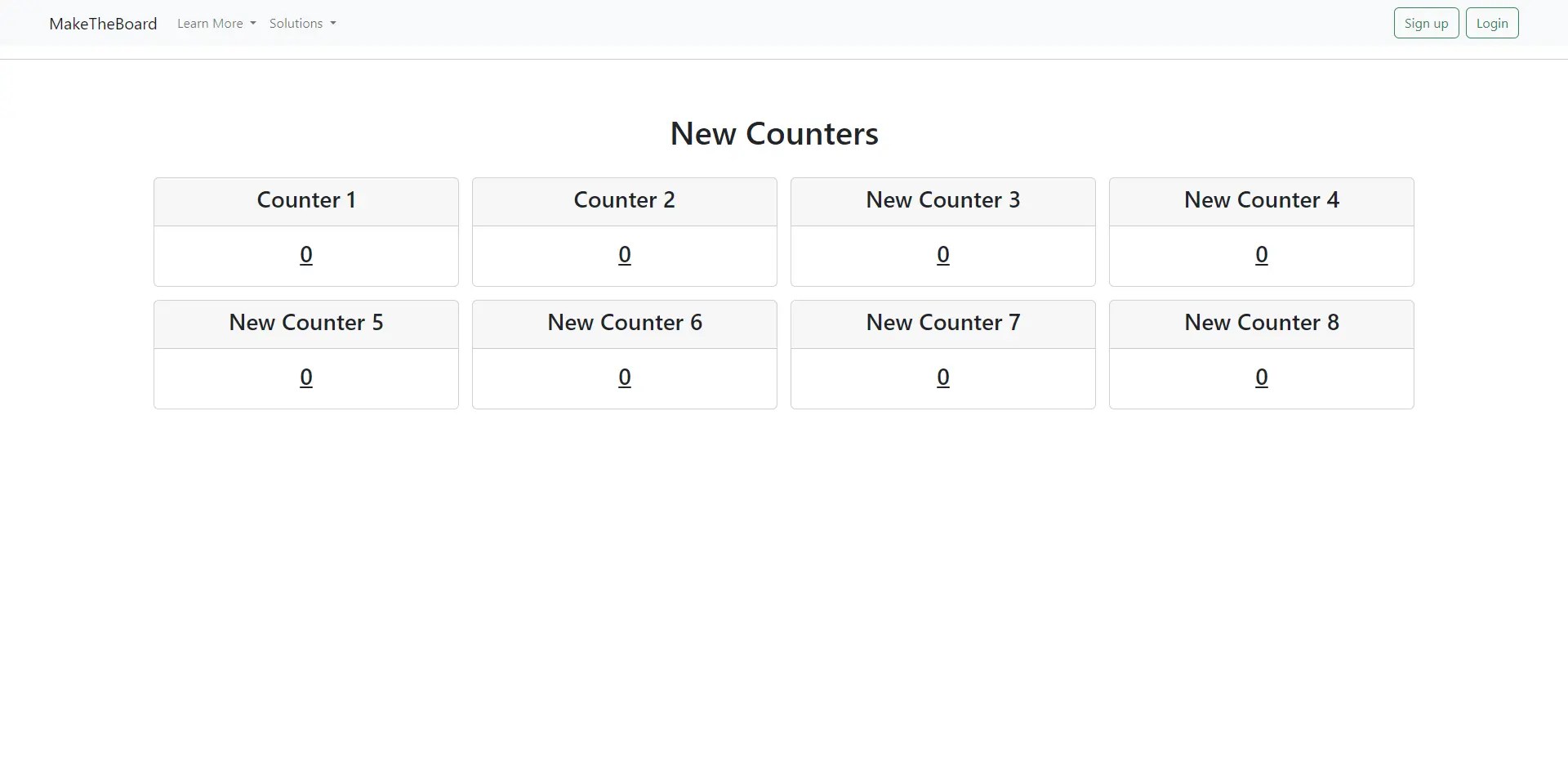 Online Click Counter