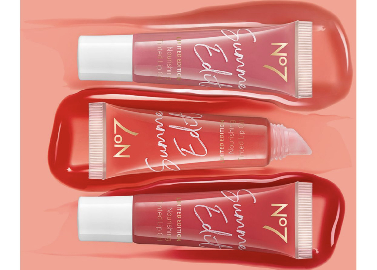 No7 Summer Edit Nourishing Tinted Lip Oil NEW! 3 Shades!(017)