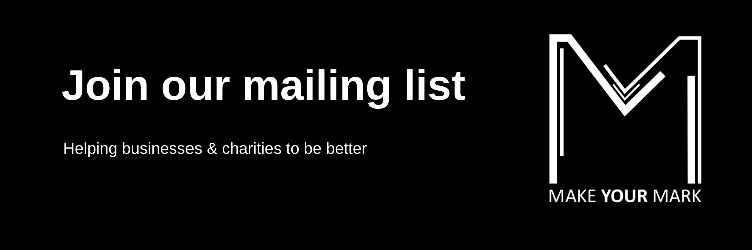 Join our mailing list Make Your Mark UK
