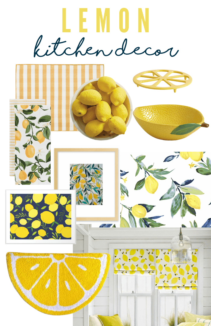 Lemon Kitchen Decor Bright Ideas