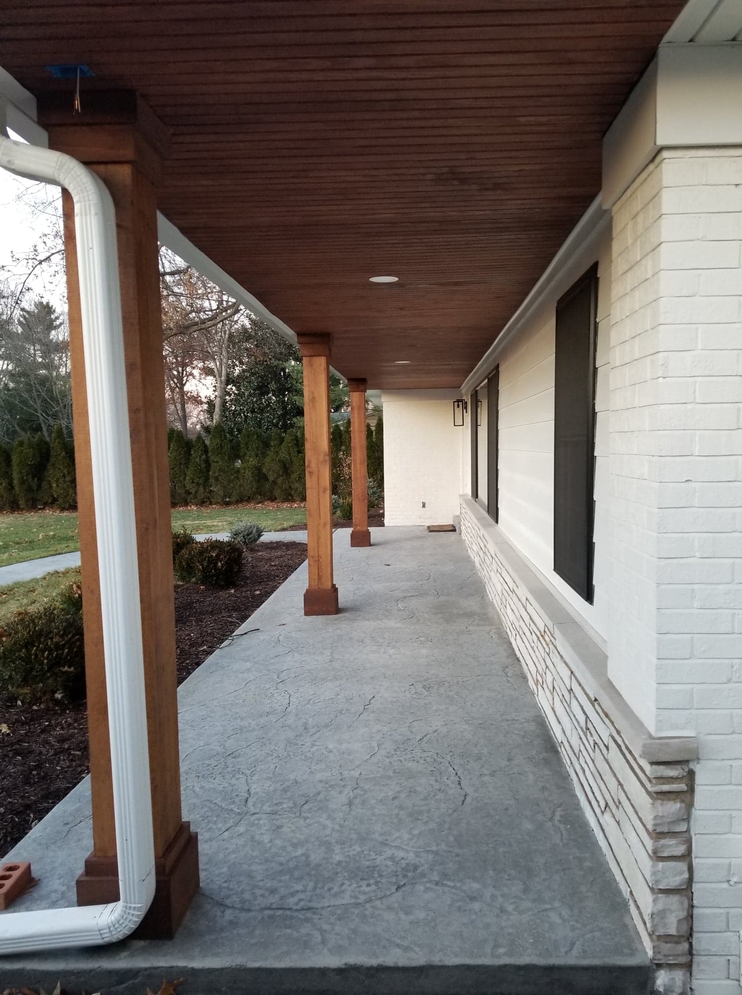 Porch Ceiling Ideas Make your porch inviting by adding design above