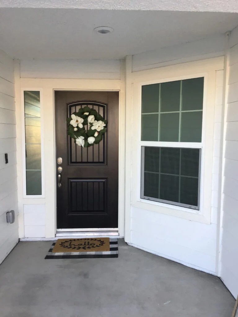 Front Door Glass Cover Ideas