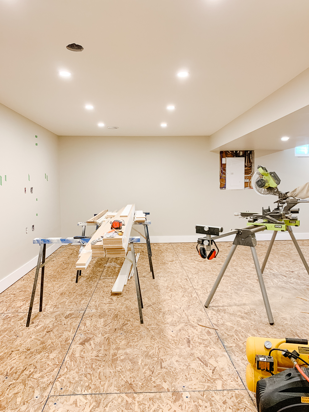 A Quick Little Basement Update - Making it in the Mountains