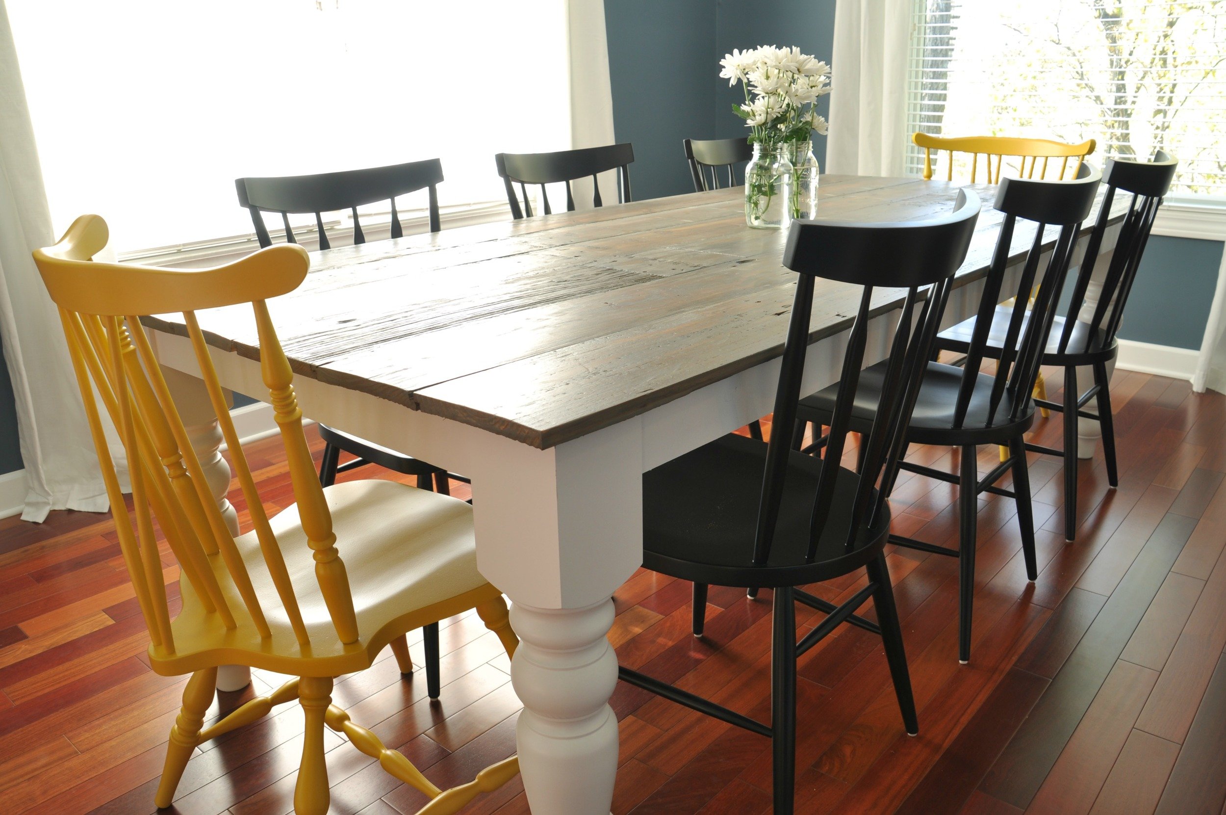 7 DIY Farmhouse Tables with Free Plans! Making Joy and Pretty Things