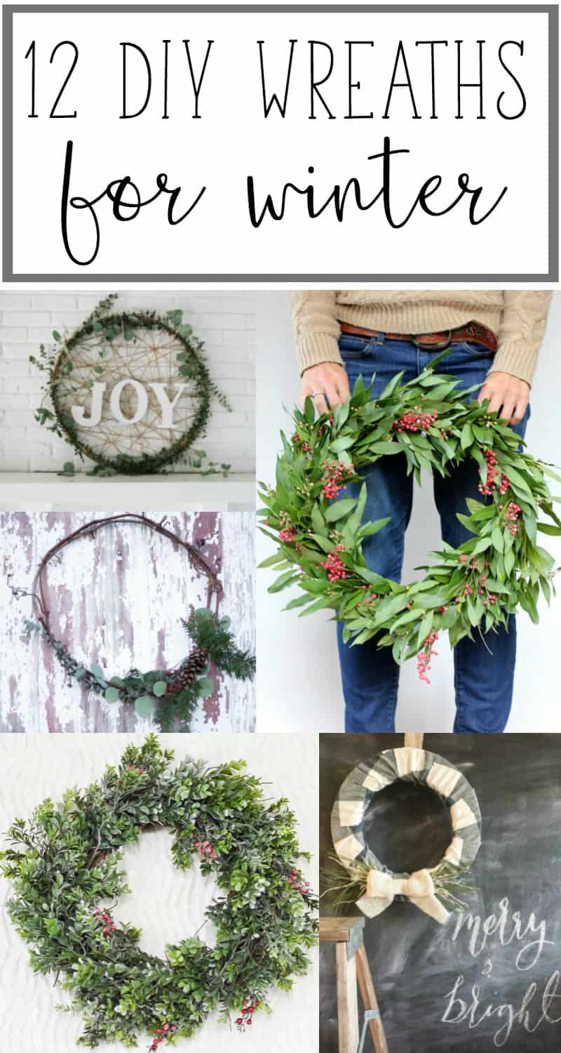 12 DIY Wreaths for Winter