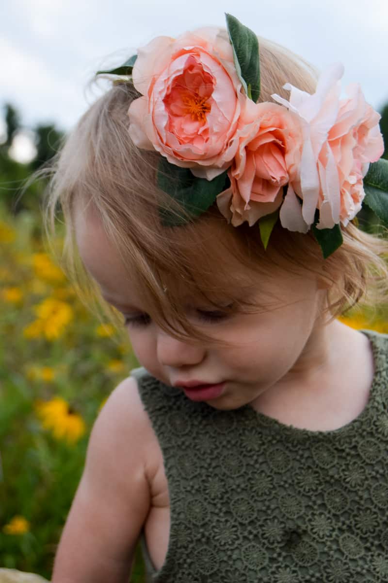 Flower Crown Headband Tutorial