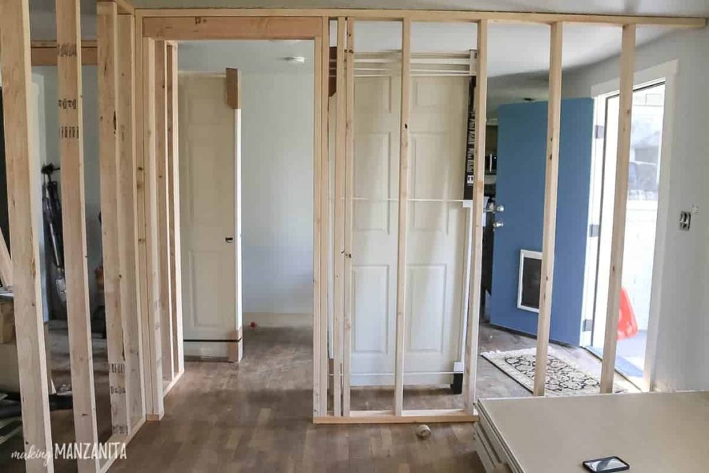 Framing a Door Part 2 in How To Build A Wall Series