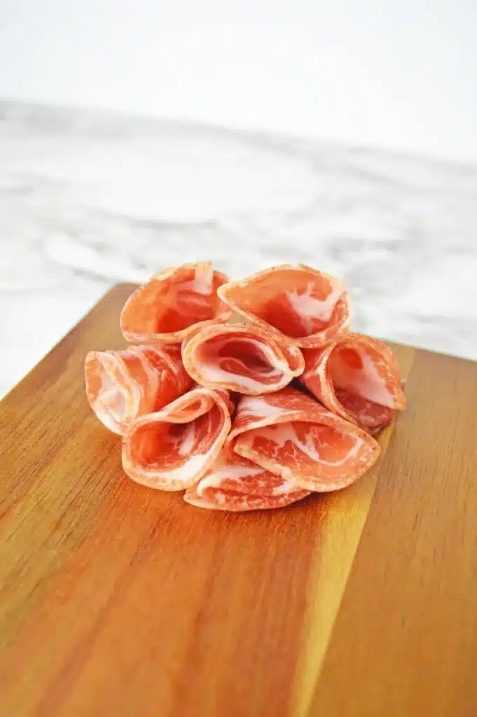 How to Fold Meat for a Charcuterie Board Making Mom Magic
