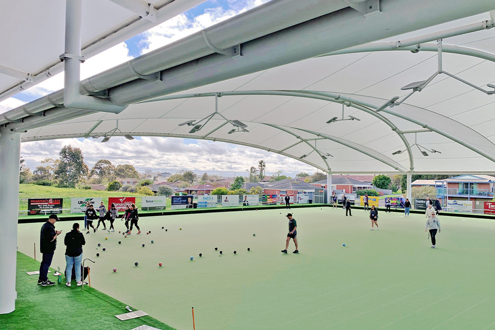 Case Study City of Geelong Bowls Club Canopy MakMax Australia