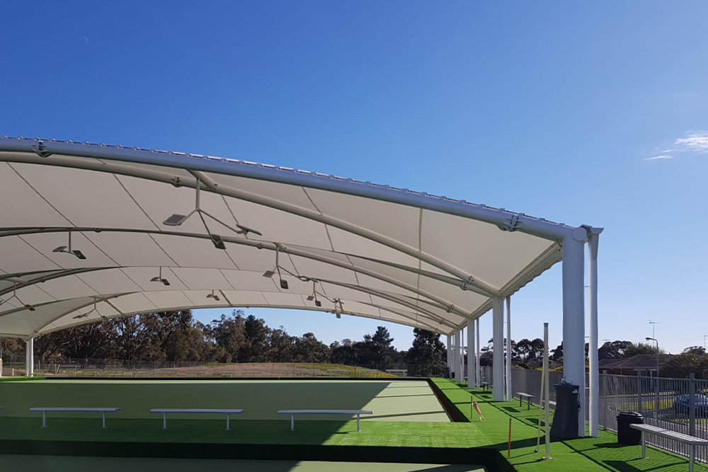 Case Study City of Geelong Bowls Club Canopy MakMax Australia