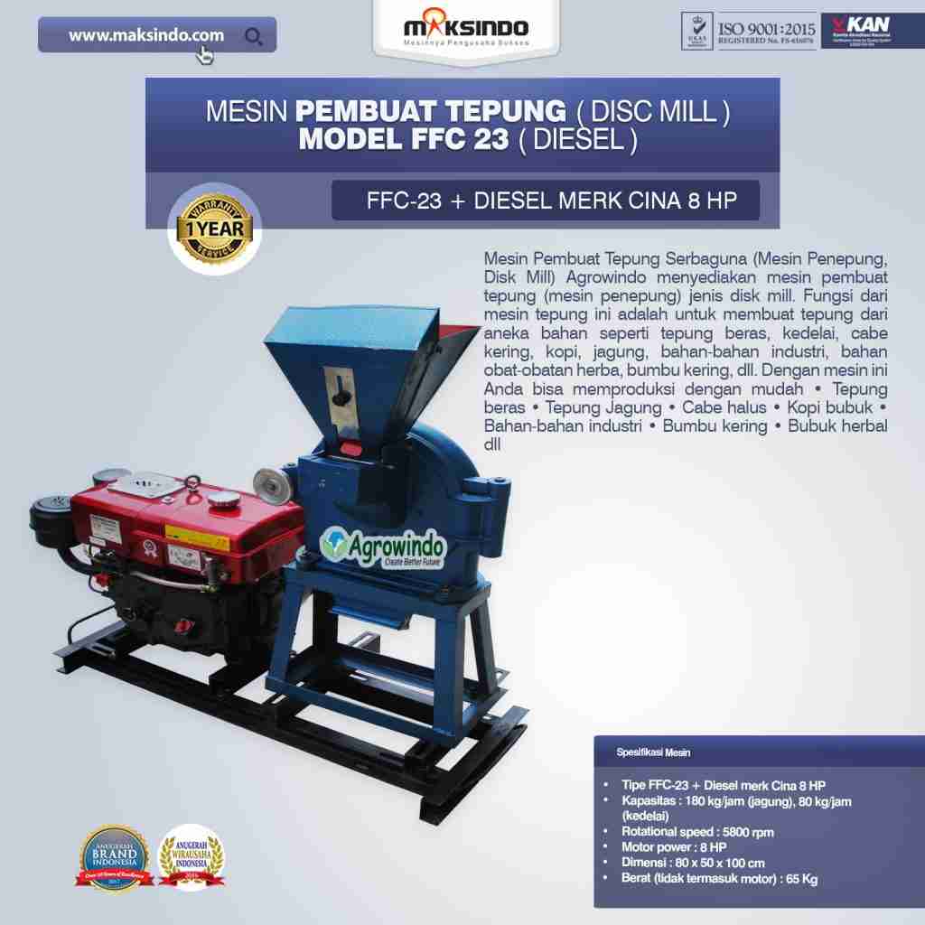 Mesin Giling Jagung Maksindo