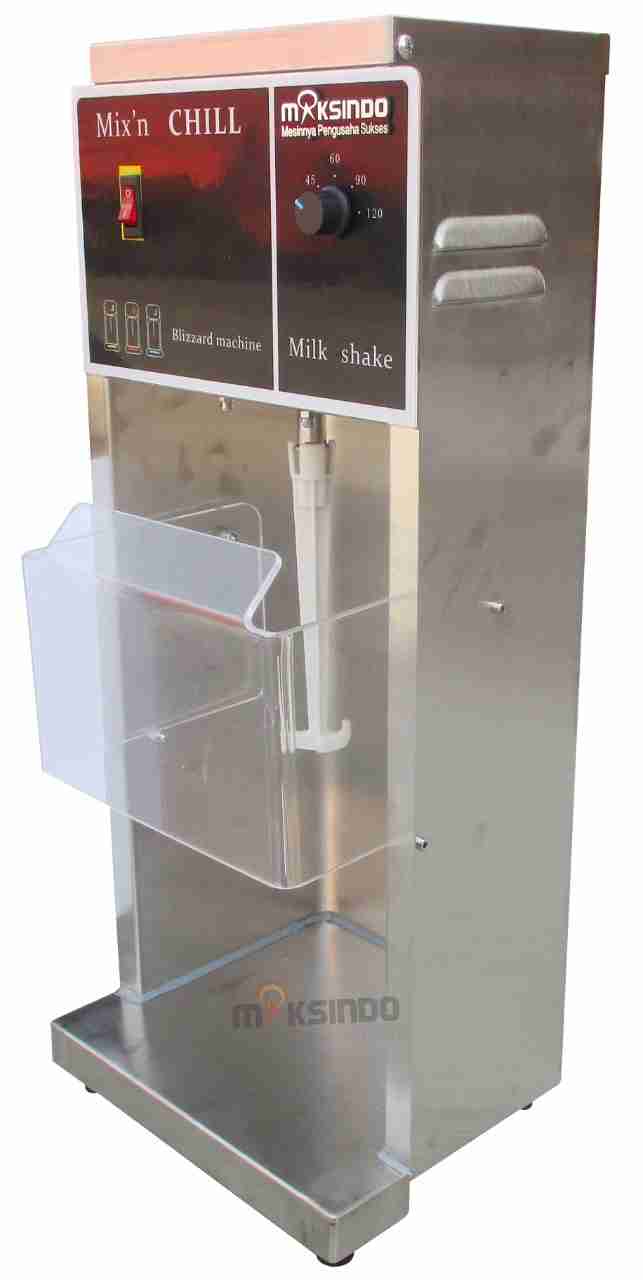 Mesin Mixer Es Krim (Blizzard Ice Cream) dan Milkshaker Machine Maksindo