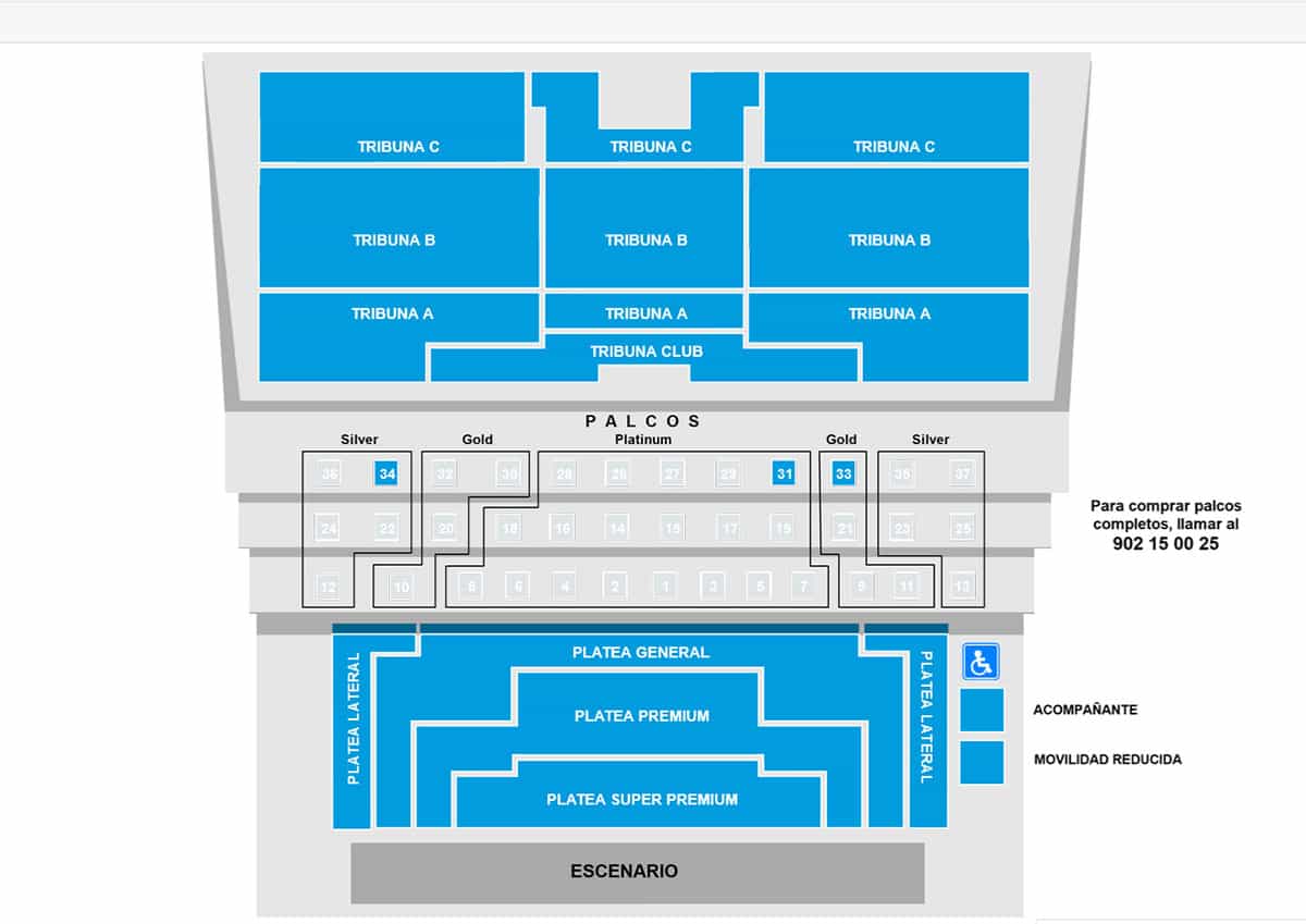 Starlight Marbella Seating Chart Awesome Home
