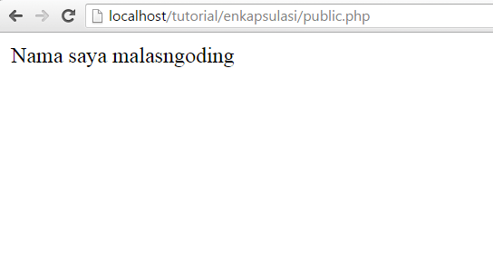 PHP OOP Part 4 : Pengertian Enkapsulasi (Public, Private, Protected)