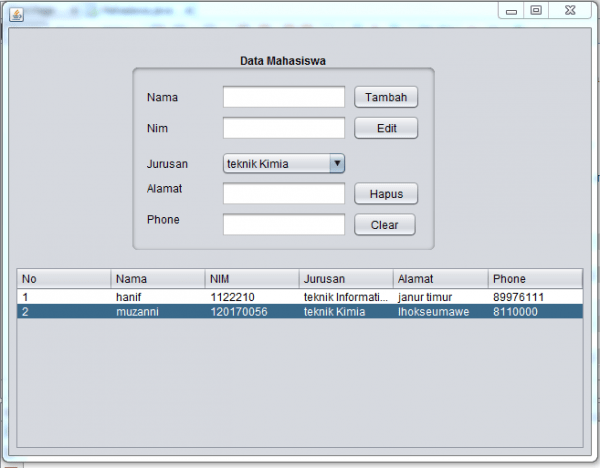 Cara Membuat CRUD Dengan Java MySQL Part 2 Malas Ngoding
