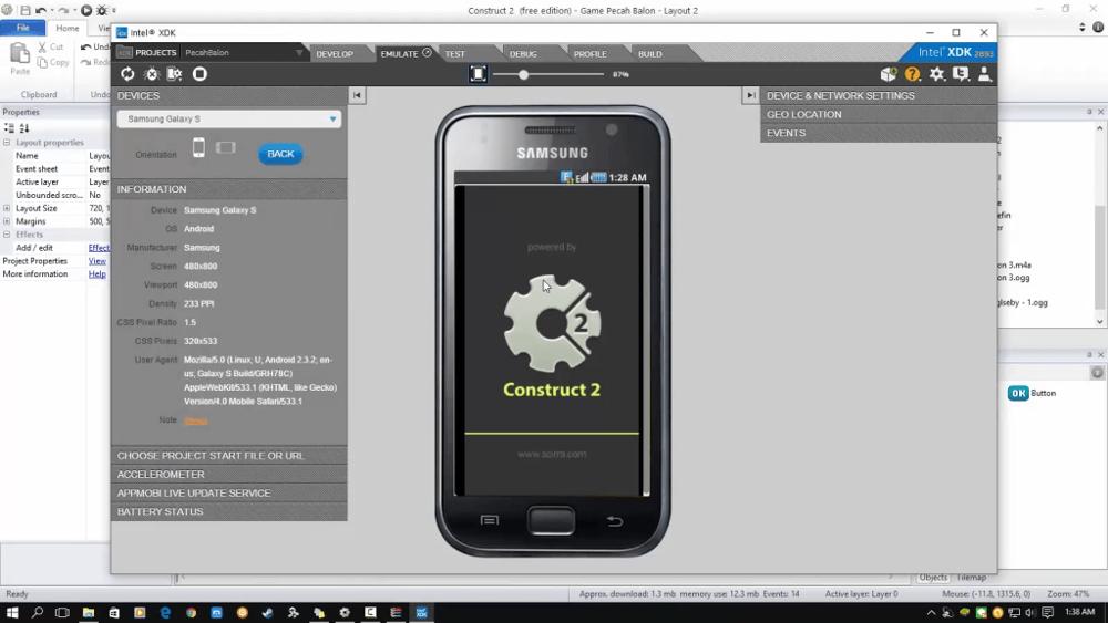 Tutorial Membuat Game Android Dengan Construct 2 Berbagi Game
