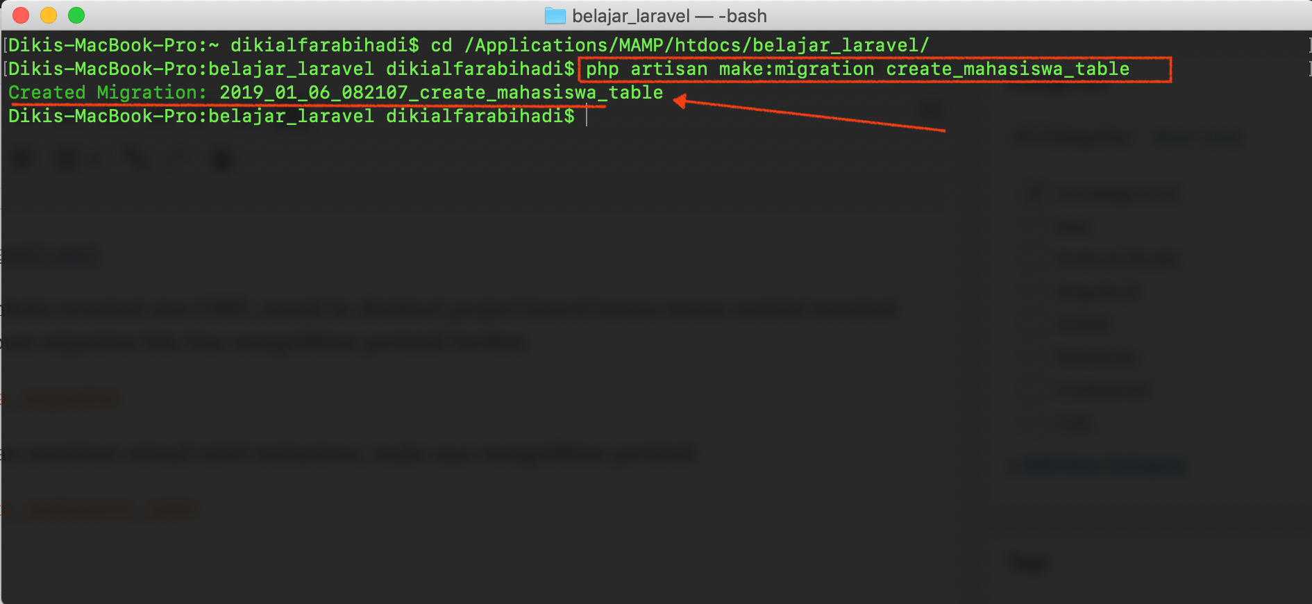 Tutorial Laravel 19 Migration Laravel Malas Ngoding