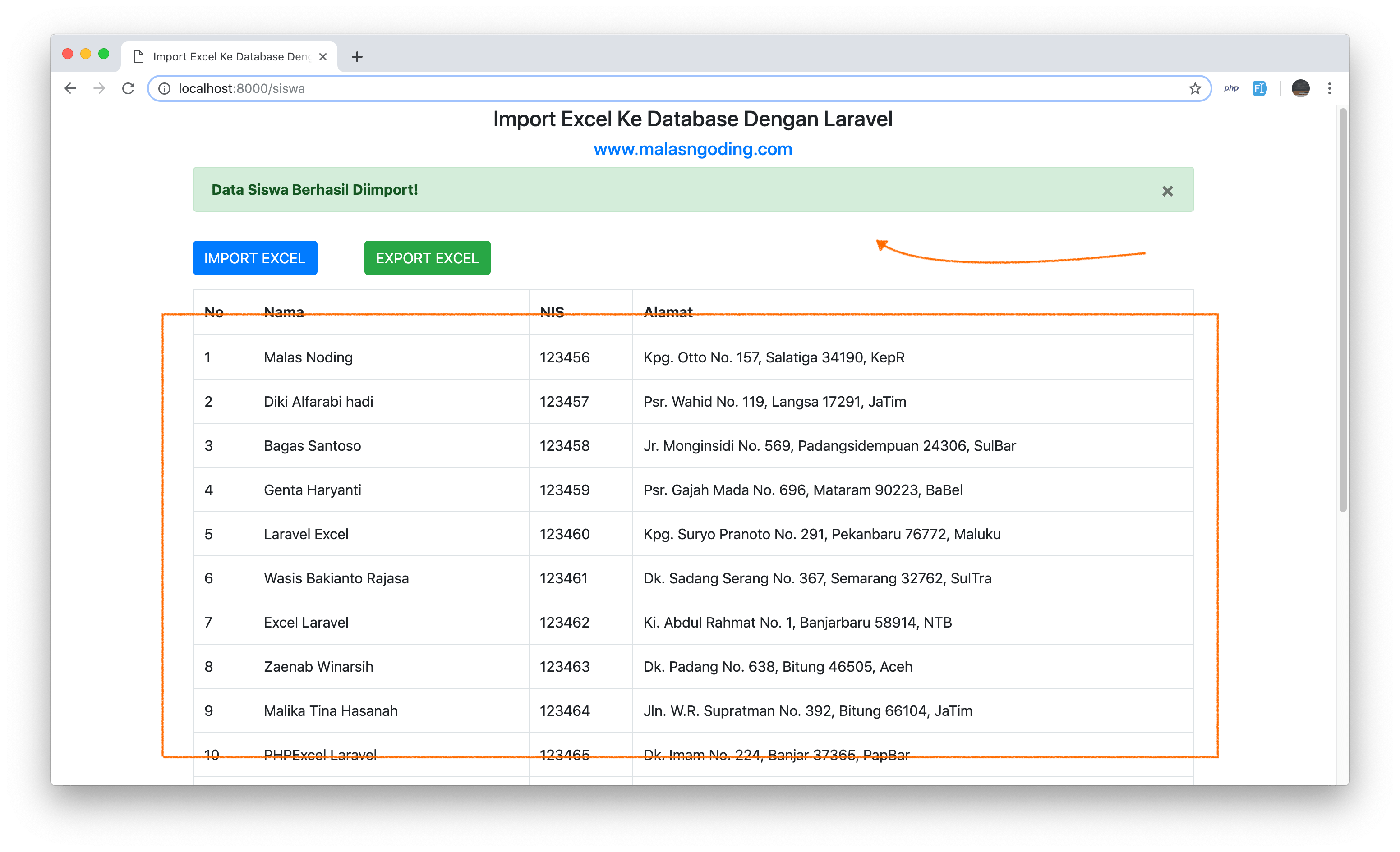 Tutorial Laravel #39 : Import Excel Laravel - Malas Ngoding