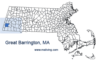 Great Barrington Ma Map Great Barrington Ma Great Barrington Massachusetts Lodging Real Estate Dining Travel Business Relocation Info Ma Living | Ma Living