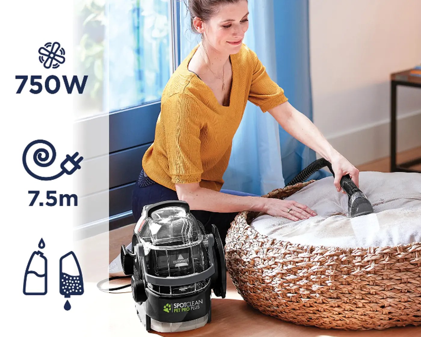 Bissell přenosný čistič SpotClean Pet Pro Plus 37252 zánovní MALL.CZ