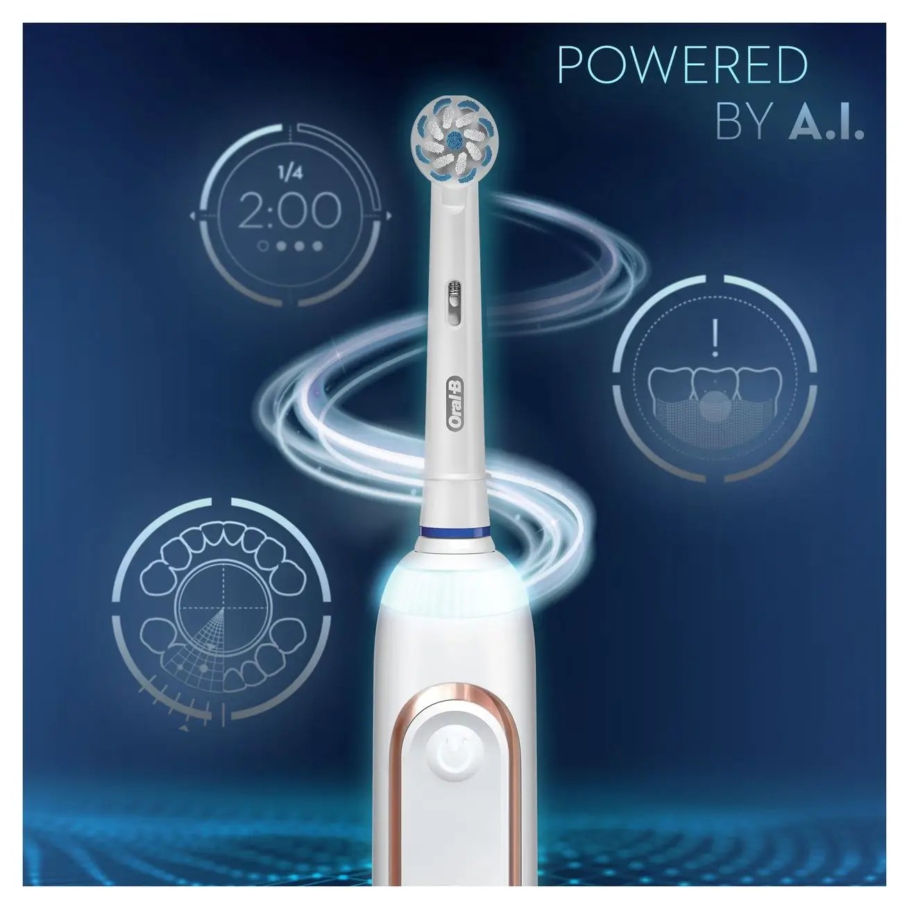 Oral-B Genius X 20000 Rose Gold Sensitive Luxe Edition | Mall.hu