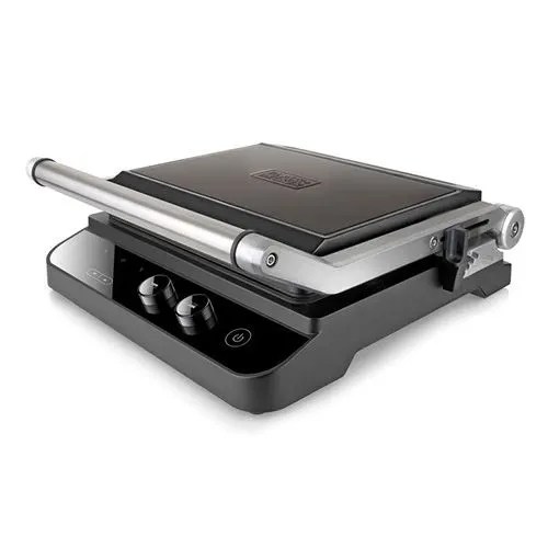 Black+Decker Contact grill High power, 2000W Stainless Steel anti
