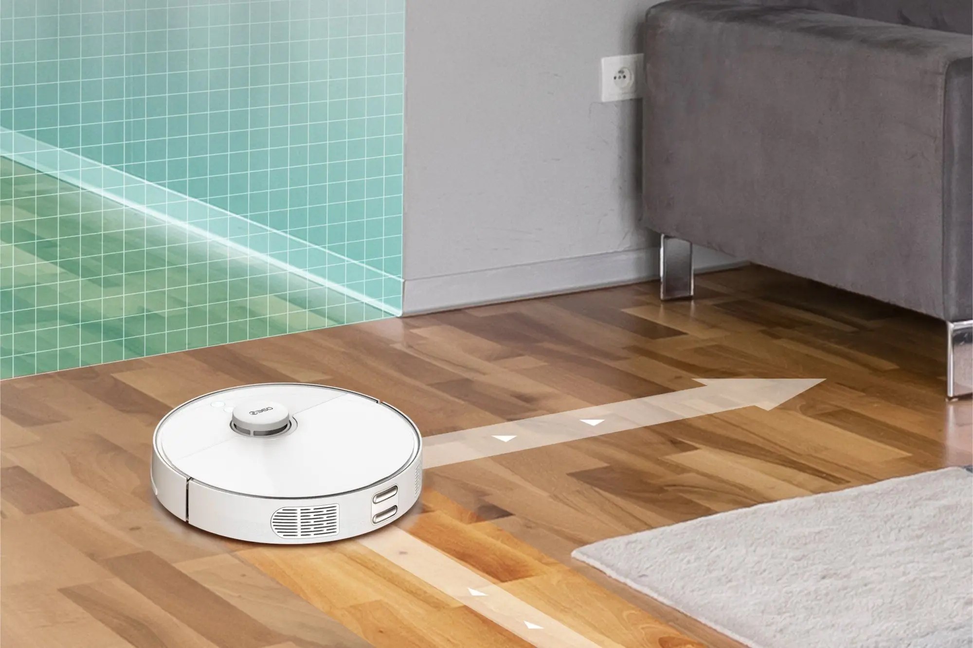 360 Robot Vacuum S5 White MALL.SK