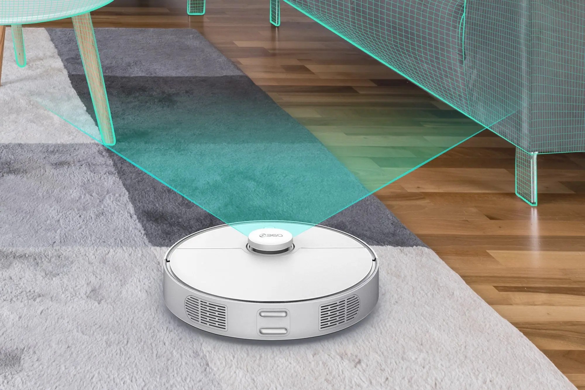 360 Robot Vacuum S5 White MALL.CZ