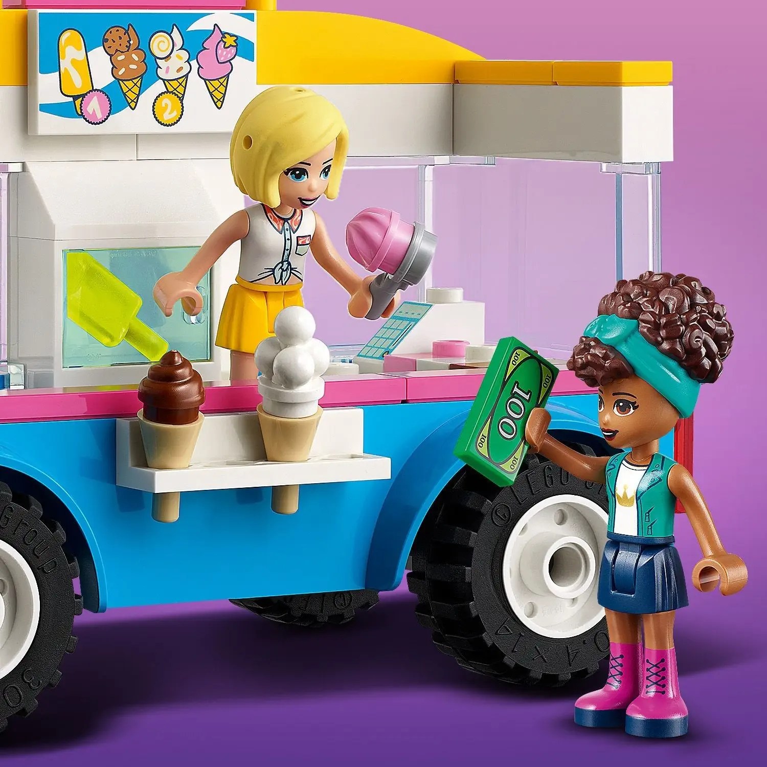 LEGO Friends 41715 Zmrzlinárske auto MALL.SK