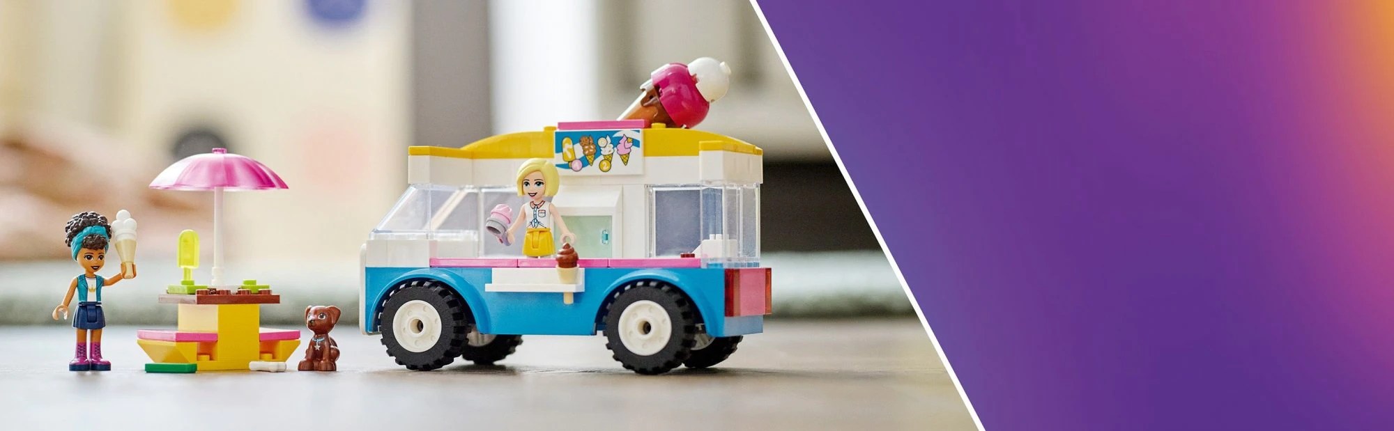 LEGO Friends 41715 Zmrzlinárske auto MALL.SK