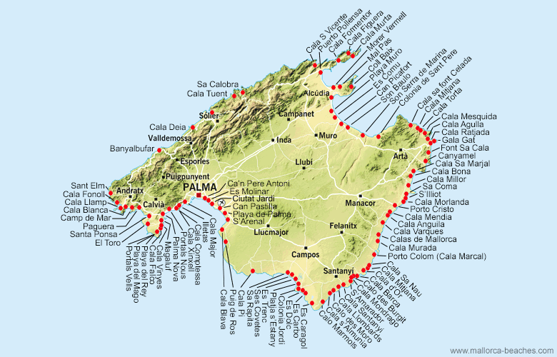 Mallorca Beach Guide Best Beaches Mallorca Beaches