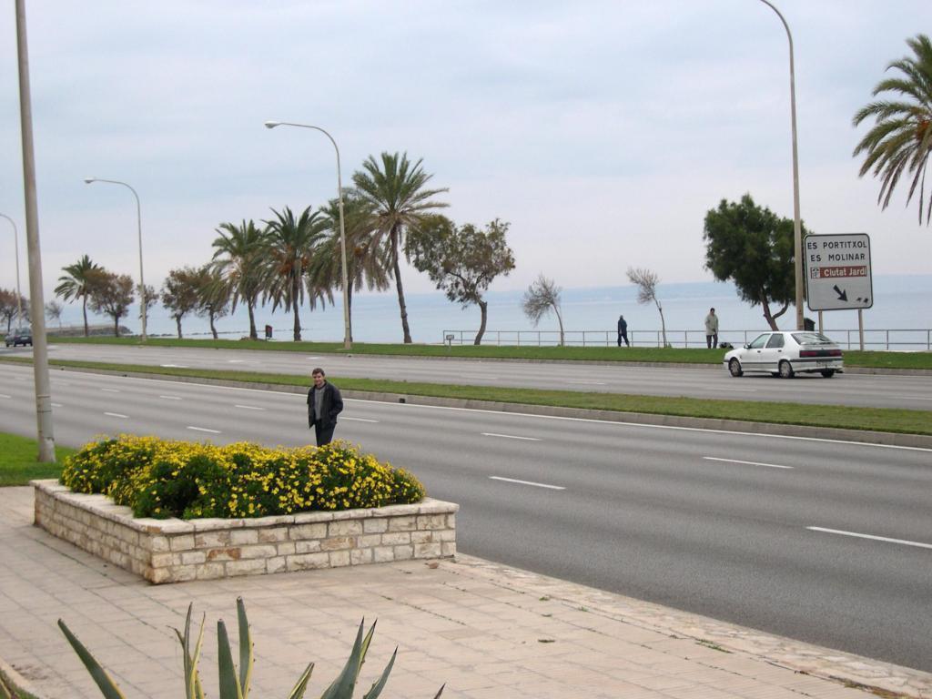 Palma de Mallorca 14 Kilometer Straßen für Fußgänger