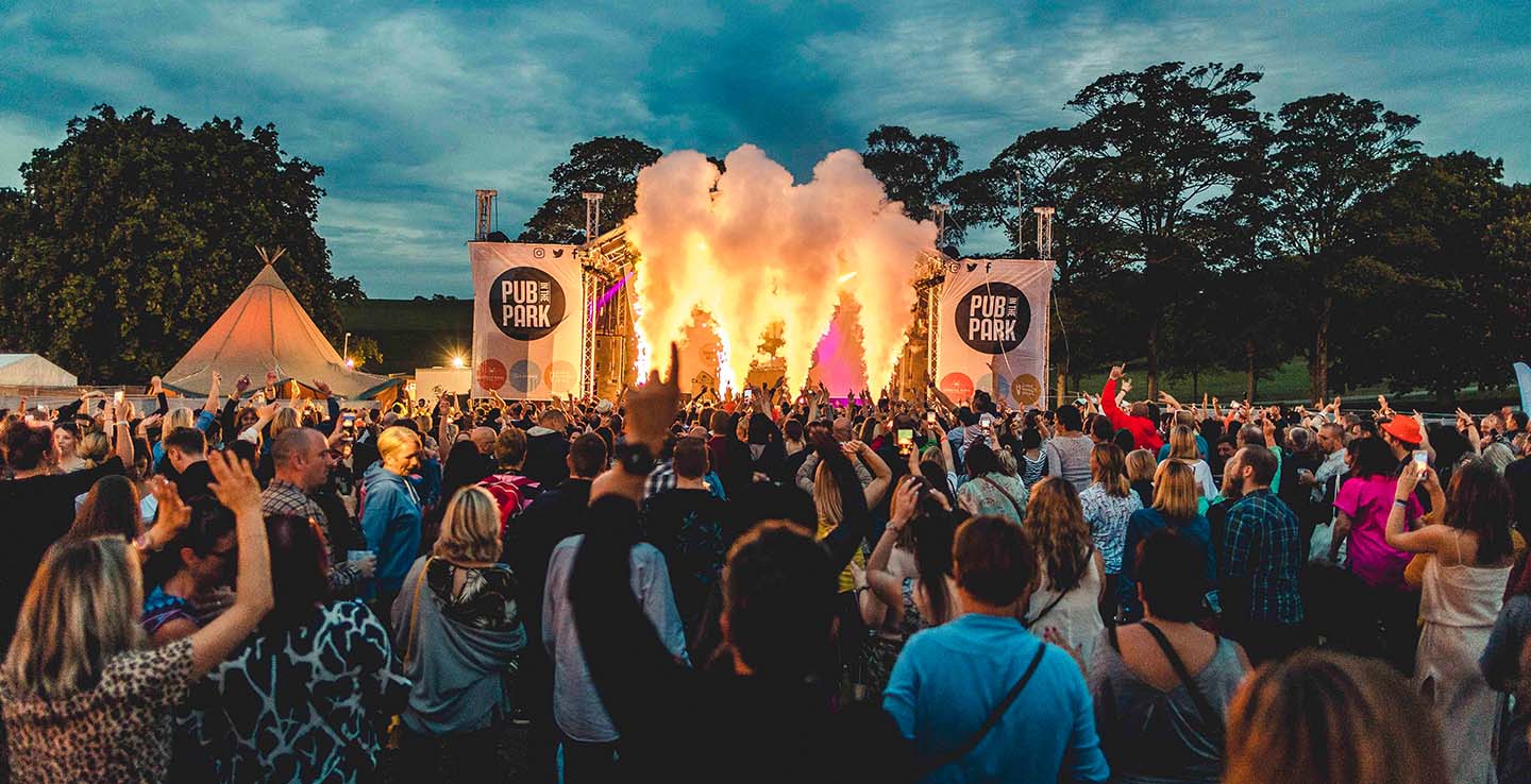 Pub in the Park Warwick. Good times are back! Mallory