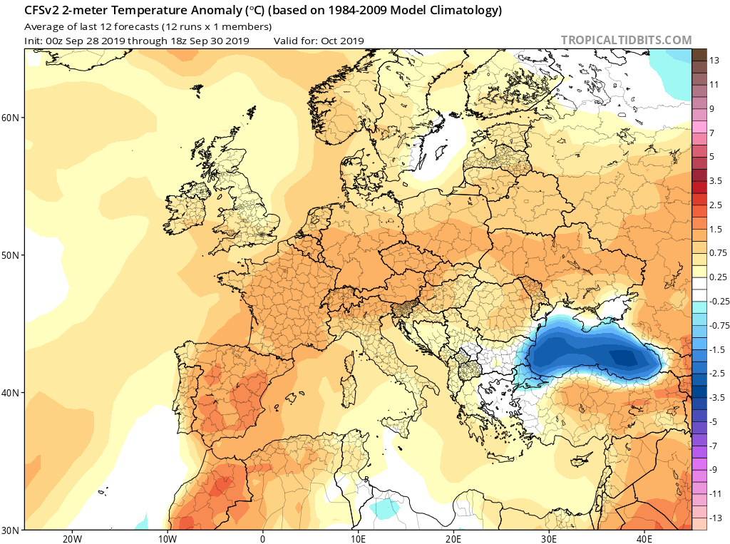 October 2019 Weather Outlook (and more) Maltese Islands Weather