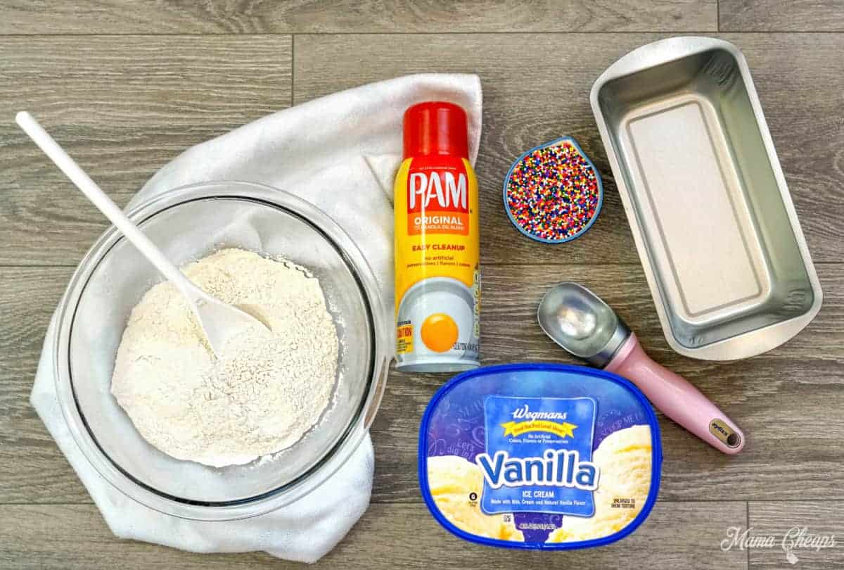 Easy Rainbow Ice Cream Bread Recipe Mama Cheaps®