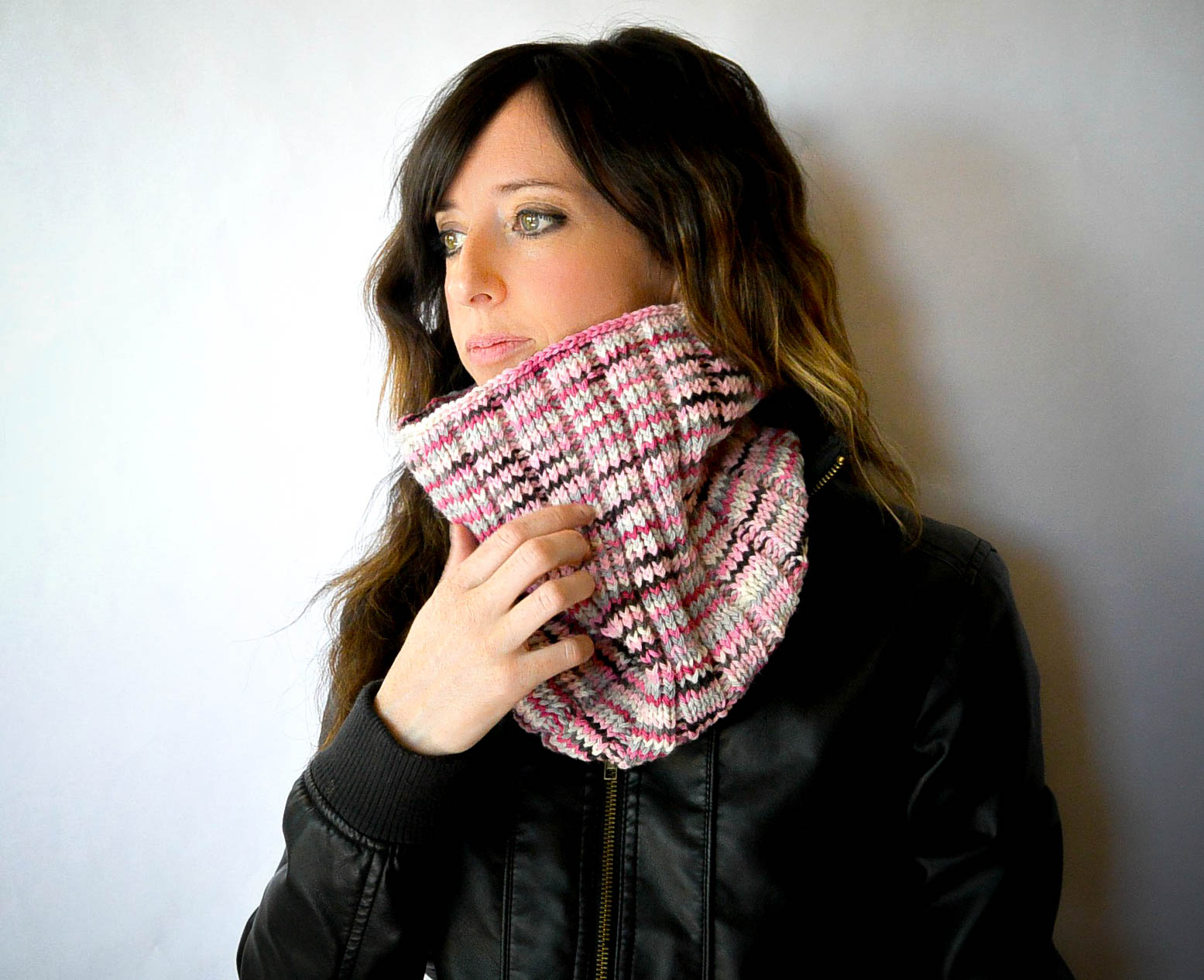 Pattern Time! Wide Ribbed Neopolitan Knit Cowl Mama In A Stitch
