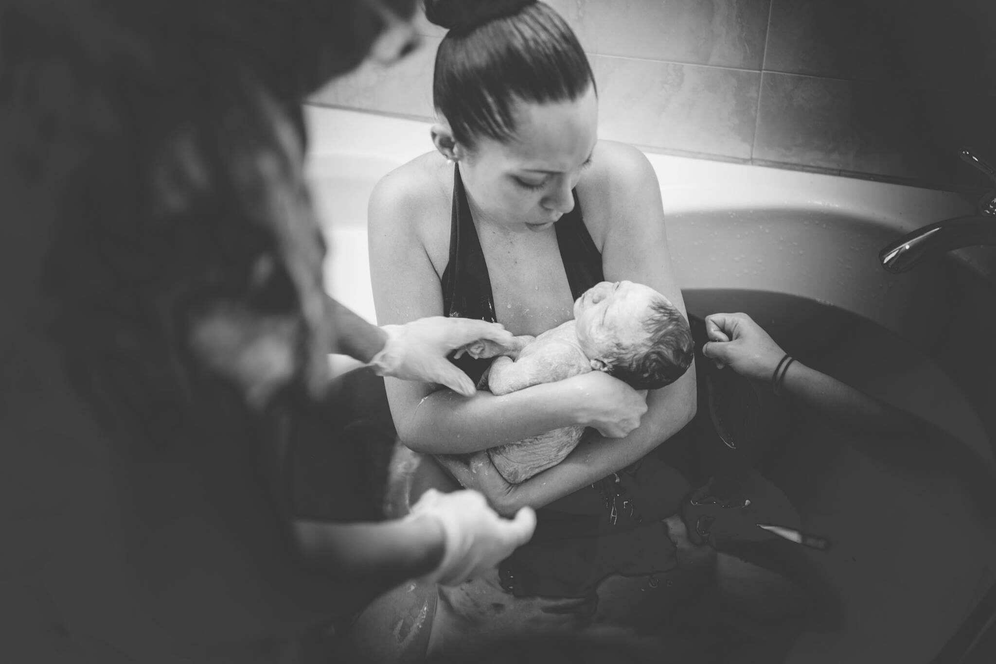 How Jen Achieved a Fast Home Water Birth Mama Natural