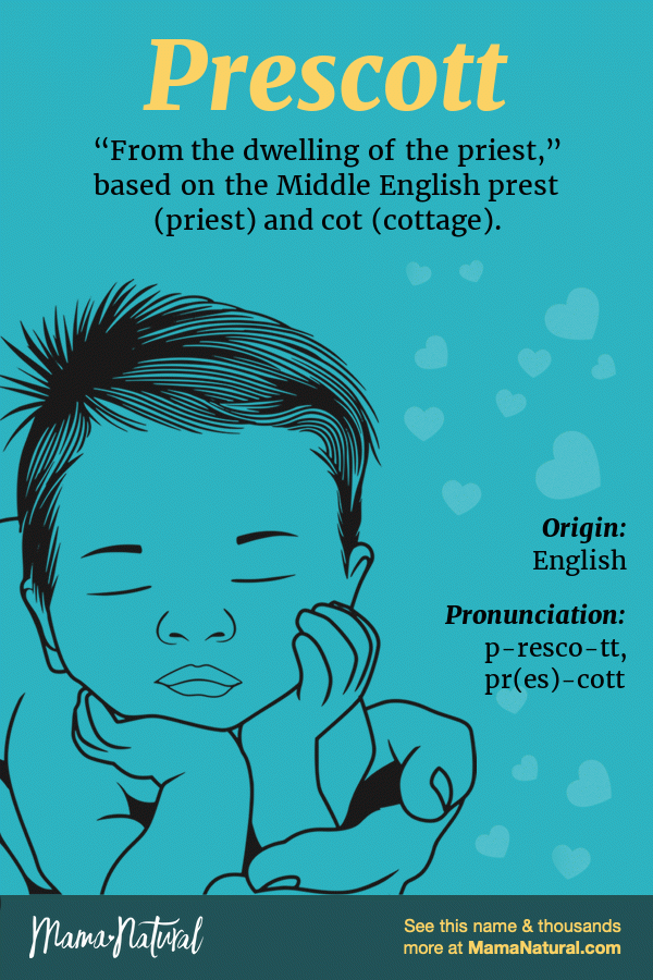Prescott Name Meaning, Origin, Popularity, Boy Names Like Prescott