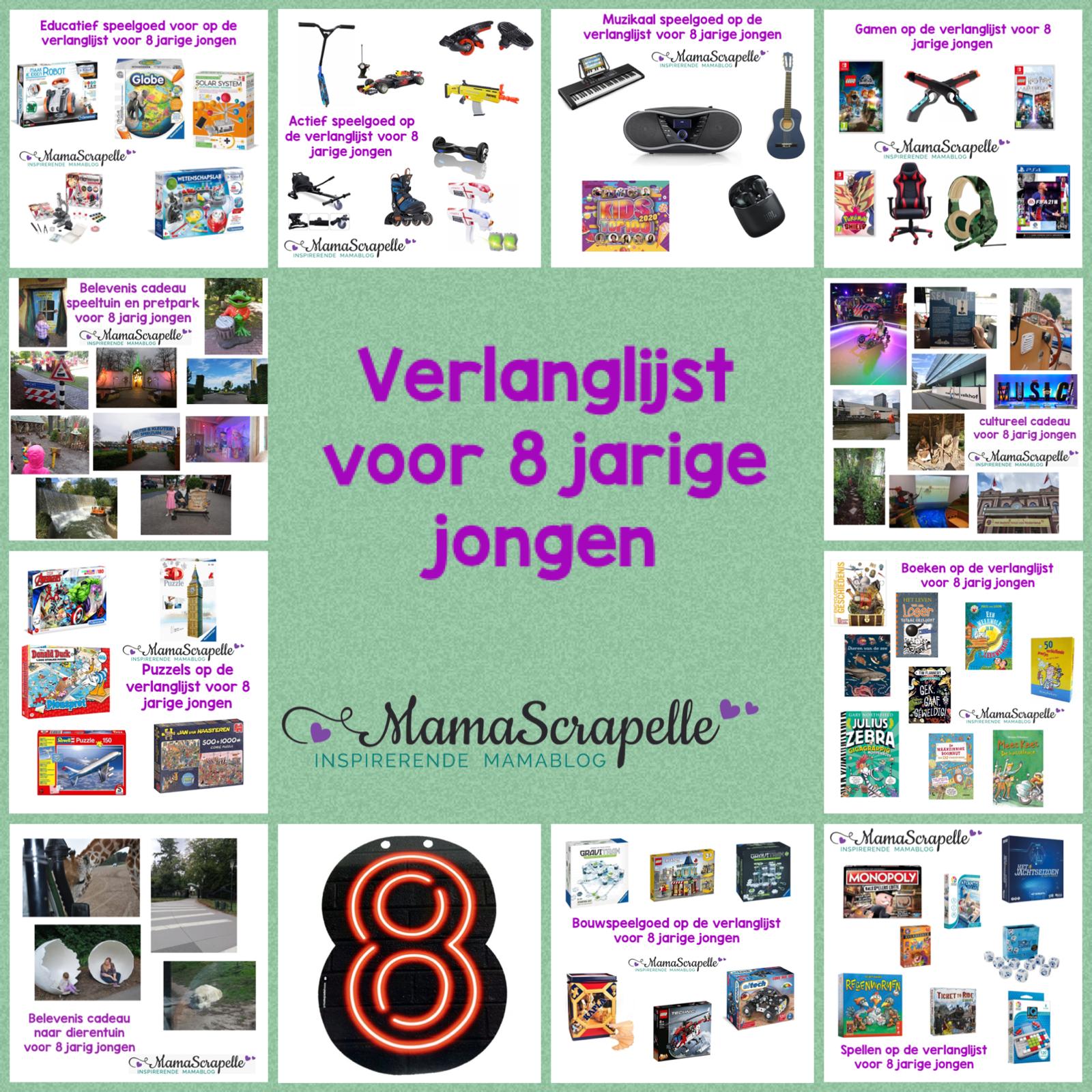 Verlanglijst Voor 8 Jarige Jongen - Een Lijst Vol Cadeaus -